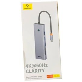 هاب تایپ سی 10 پورت بیسوس Baseus UltraJoy Series 10 in 1 Type-C Port HUB Docking Station B0005280C811-00