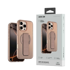 کاور گرین لاین مدل Magsafe Leather Grip 360 مناسب برای گوشی موبایل اپل iPhone 16 Pro Max