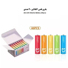 باتری قلمی آلکالاین 40 عددی مدل Zimi ZI5 Alkaline Battery (40pcs)