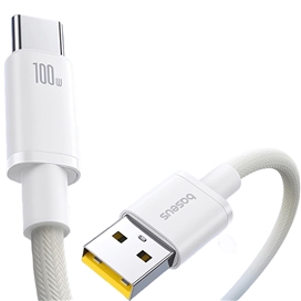 کابل تایپ سی 100 وات 1 متر بیسوس Baseus Graphene Series USB To Type-C Cable CB000107