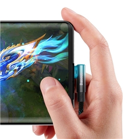 کابل تایپ سی گیمینگ بیسوس 1متر Baseus MVP2ELBOW TYPEC 100W CAVP000421