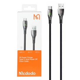 کابل Type C قطع کن دار مک دودو Mcdodo Type C 5A Super Charge Cable CA-6790