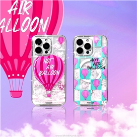 قاب برند یانگ کیت مدل Youngkit Glitter Quicksand Hot Air Balloon Case مناسب برای Apple iPhone 16 Pro Max