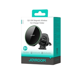 هولدر مگنتی و شارژر وایرلس دریچه کولری جویروم Joyroom Magnetic Wireless Car Charger Holder JR-ZS412