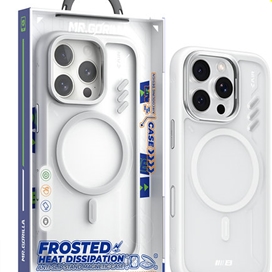 قاب برند بلو مدل Blueo Frosted heat Dissipation anti-slip STAND magnetic case iphone مناسب برای Apple iPhone 16 Pro