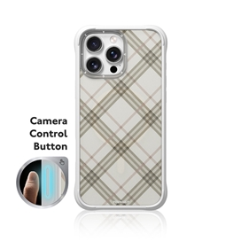 قاب برند Youngkit یانگ کیت مدل Classic Check Removable Liquid Silicone Case Magsafe مناسب برای Apple iPhone 16 Pro Max