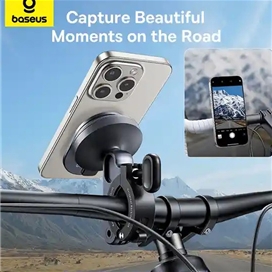 هولدر دوچرخه و موتور بیسوس Baseus PrimeTrip Stick-On Bike Phone Mount BS-CM038