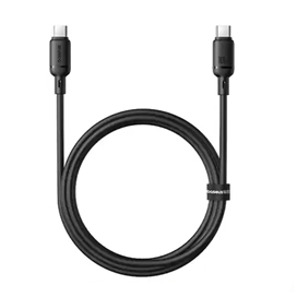 کابل دو سر تایپ سی 100 وات 1 متر بیسوس Baseus Silky Series Type-C to Type-C CB000114