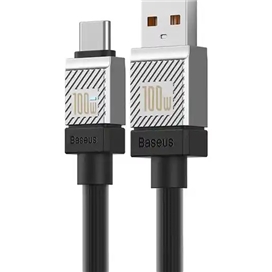 کابل شارژ 100 وات تایپ سی فست بیسوس Baseus CoolPlay Series Type-C CAKW00060