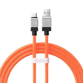 کابل شارژ 100 وات تایپ سی فست بیسوس Baseus CoolPlay Series Type-C CAKW00060