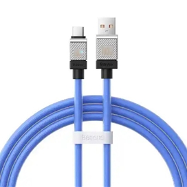 کابل شارژ 100 وات تایپ سی فست بیسوس Baseus CoolPlay Series Type-C CAKW00060