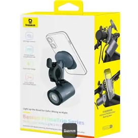 هولدر و چراغ قوه دوچرخه و موتور بیسوس Baseus PrimeTrip Light And Bike Holder BS-CG025