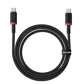 کابل دو سر تایپ سی 1 متر بیسوس Baseus Dura 100W Type-C To Type-C Cable CB000121