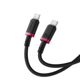 کابل دو سر تایپ سی 1 متر بیسوس Baseus Dura 100W Type-C To Type-C Cable CB000121