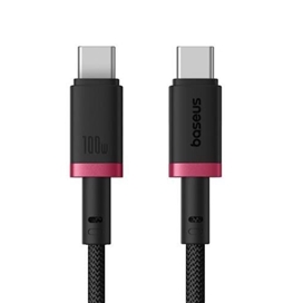 کابل دو سر تایپ سی 1 متر بیسوس Baseus Dura 100W Type-C To Type-C Cable CB000121
