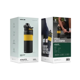 فلاکس ورزشی گرین لاین Green Lion Athlete Thermal Bottle GNATHTMBBK
