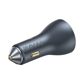 شارژر فندکی 65 وات 3 پورت بیسوس Baseus 65W Golden Contactor Pro Gan Chip CCJDZ65-UCC