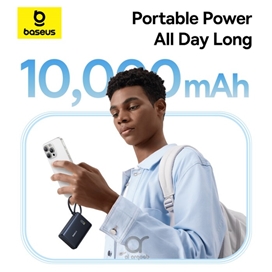 پاوبانک 45 وات 10000 با کابل تایپ سی بیسوس Baseus PicoGo Power Bank PPPG-1W45C