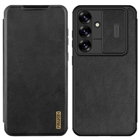 کیف چرمی نیلکین سامسونگ Samsung Galaxy A56 Nillkin Qin Pro Leather Case دارای محافظ دوربین