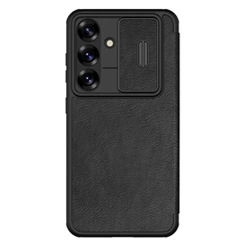 کیف چرمی نیلکین سامسونگ Samsung Galaxy A56 Nillkin Qin Pro Leather Case دارای محافظ دوربین