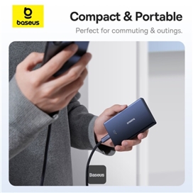 پاوربانک 20 وات 10000 بیسوس Baseus PicoGo Power Bank PPPG-1W20