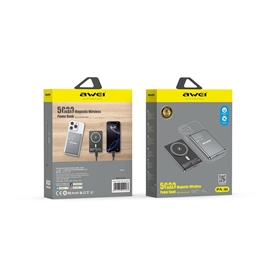 پاوربانک وایرلس 10000 مگنتی اوی Awei PA-31 توان 22.5 وات