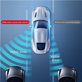 پک دو عددی آینه نقطه کور خودرو بیسوس Baseus Full View Blind Spot Rearview Mirrors ACMDJ-01