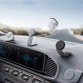 هولدر و شارژر وایرلس مگنتی بیسوس Baseus C02 Mega Magnetis Wireless Charging Car Mount BS-CM042