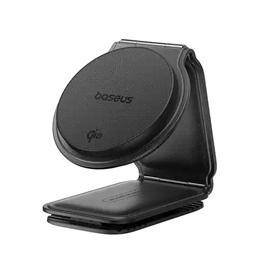 هولدر و شارژر وایرلس مگنتی بیسوس Baseus C02 Mega Magnetis Wireless Charging Car Mount BS-CM042