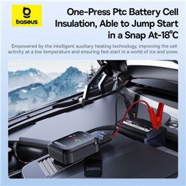 جامپ استارتر و پمپ باد 4 کاره بیسوس Baseus Primetrip Jump Starter 1200A BS-CH014