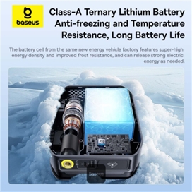 جامپ استارتر و پمپ باد 4 کاره بیسوس Baseus Primetrip Jump Starter 1200A BS-CH014