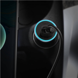 شارژر فندکی دو پورت فست شارژ 60 وات بیسوس BASEUS Golden Contactor Max CCJDZ-MC