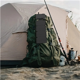 پاوربانک خورشیدی 5 پنل 20000 گرین لاین Green Lion Solar 5-Panel Power Bank GNSOL5PN20BK