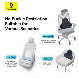 بالش کمری طبی مموری فوم بیسوس Baseus PrimeTrip VH1 Breathable Lumber Pillow BS-CN022