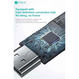 کابل HDMI به لایتنینگ کوتتسی Coteetci 33021 طول 2 متر
