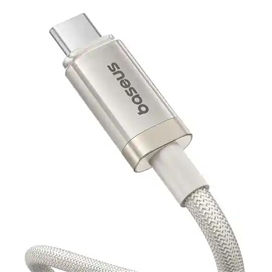 کابل شارژ تایپ سی به لایتنینگ 1 متر بیسوس Baseus Titanium Alloy Type-C To Lightning Cable CB000135