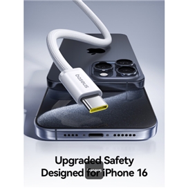 کابل دو سر تایپ سی 100 وات 1 متر بیسوس Baseus Dynamic4 Type-C To Type-C CB000160