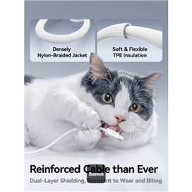 کابل دو سر تایپ سی 100 وات 1 متر بیسوس Baseus Dynamic4 Type-C To Type-C CB000160