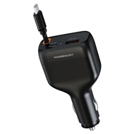 شارژر فندکی 81وات پاورولوژی Powerology Cyber Car Charger PCCSR027BK
