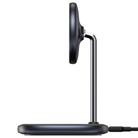 هولدر و شارژر وایرلس بیسوس Baseus Swan Magnetic Wireless WXSW-01 توان 15 وات مناسب سری آیفون 12 و 13