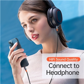 کابل تبدیل لایتنینگ به AUX مک دودو مدل CA-0780 طول 1.2 متر