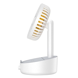 پنکه و شارژر وایرلس بیسوس Baseus Hermit Wireless Charger BS-W513 WXYZ-B01 توان 10 وات دارای استند