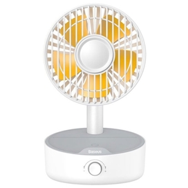 پنکه و شارژر وایرلس بیسوس Baseus Hermit Wireless Charger BS-W513 WXYZ-B01 توان 10 وات دارای استند