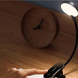 چراغ مطالعه گیره دار بیسوس Baseus Comfort Reading DGRAD-0G Mini Clip Lamp