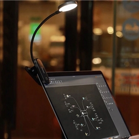 چراغ مطالعه گیره دار بیسوس Baseus Comfort Reading DGRAD-0G Mini Clip Lamp
