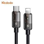 کابل قطع کن دار تایپ سی به لایتنینگ 36 وات 1.2 متری مک دودو Mcdodo Auto Power Off Type-C To Lightning CA-3160