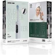 مسواک برقی گرین لاین Green Lion Smart Tooth Brush with TFT Display GNSTBRUTFTWH دارای سری اضافه