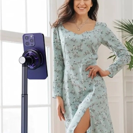 شارژر وایرلس مگ سیف پاورولوژی Powerology Streaming MagSafe Charger PMHDWCMBK