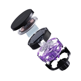 شارژر وایرلس مگ سیف پاورولوژی Powerology Streaming MagSafe Charger PMHDWCMBK