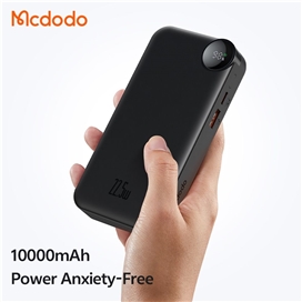 پاوربانک 10000 مک دودو Mcdodo Freego MC-3860 توان 22.5 وات همراه با کابل متصل